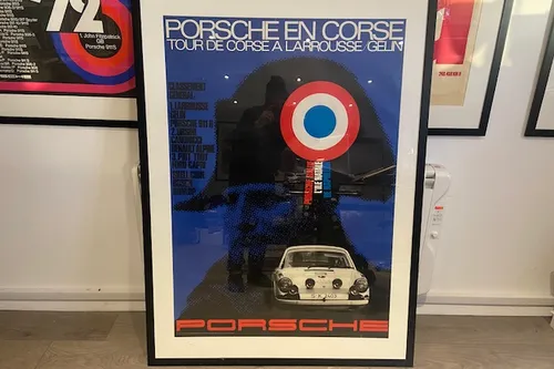 Porsche Tour de Corse 1969 Poster